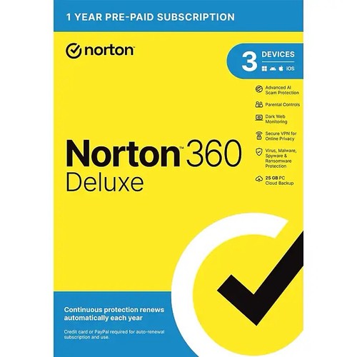 Norton 360 deluxe - norton,