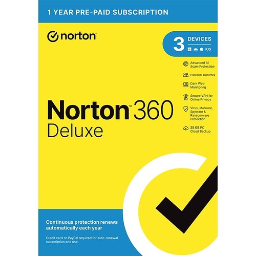 Norton 360 deluxe antivirus - 360,