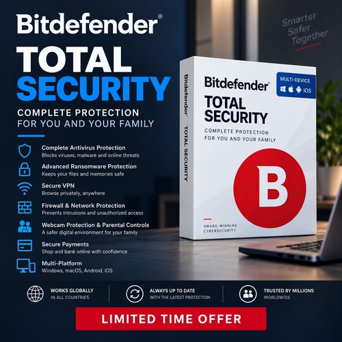 Bitdefender total security 1 - bitdefender,