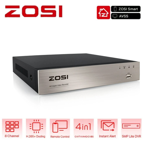 Zosi channel 265 - zosi, 5mp