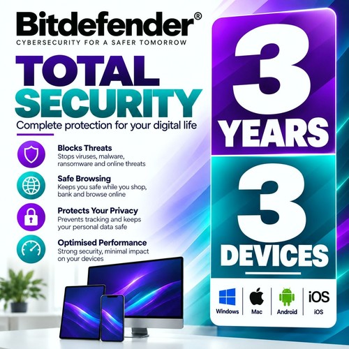 Bitdefender total security 3 - total,