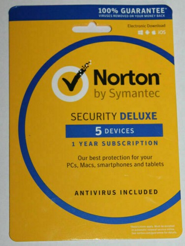 Norton security deluxe 5 - security,