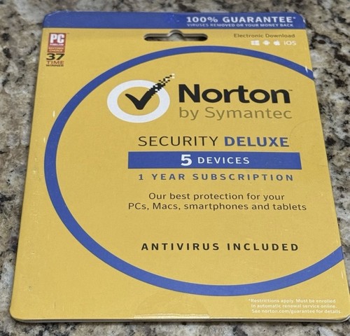 Norton security deluxe - norton, 5